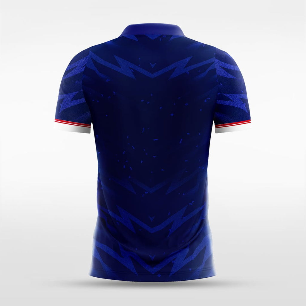 France Soccer Jerseys Sublimated Blue