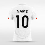 Custom Germany Soccer Jerseys White