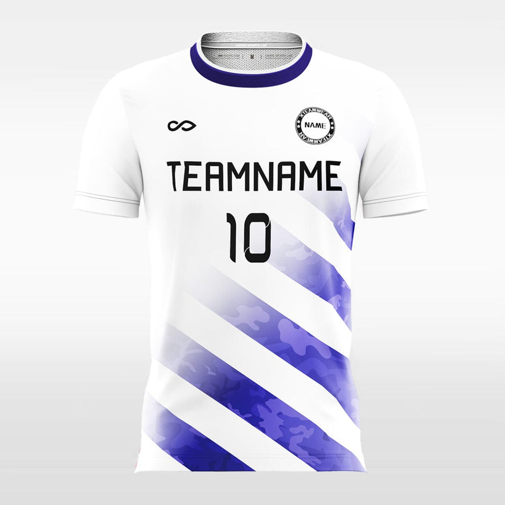 Classic Gradient - Women Custom Soccer Jerseys Design Blue-XTeamwear