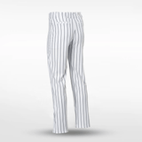 Custom Men's Pinstripe Baseball Pants Design