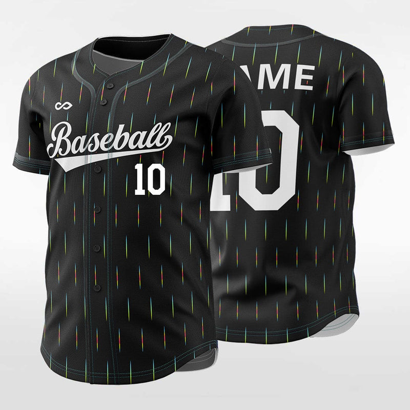 Classic Colors-Custom Sublimated Button Down Baseball Jersey-XTeamwear