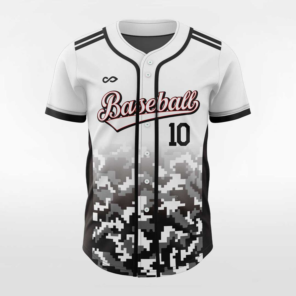 Scarcewear Signature Plain Black Baseball Jersey Shirt Size 