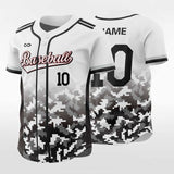 Black Square - Customized Men's Sublimated Button Down Baseball Jersey