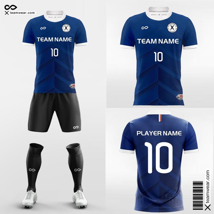 Dragon Vein Style 4 Customized Mens Team Soccer Kit Deisgn-XTeamwear