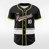 Black Custom Baseball Jersey