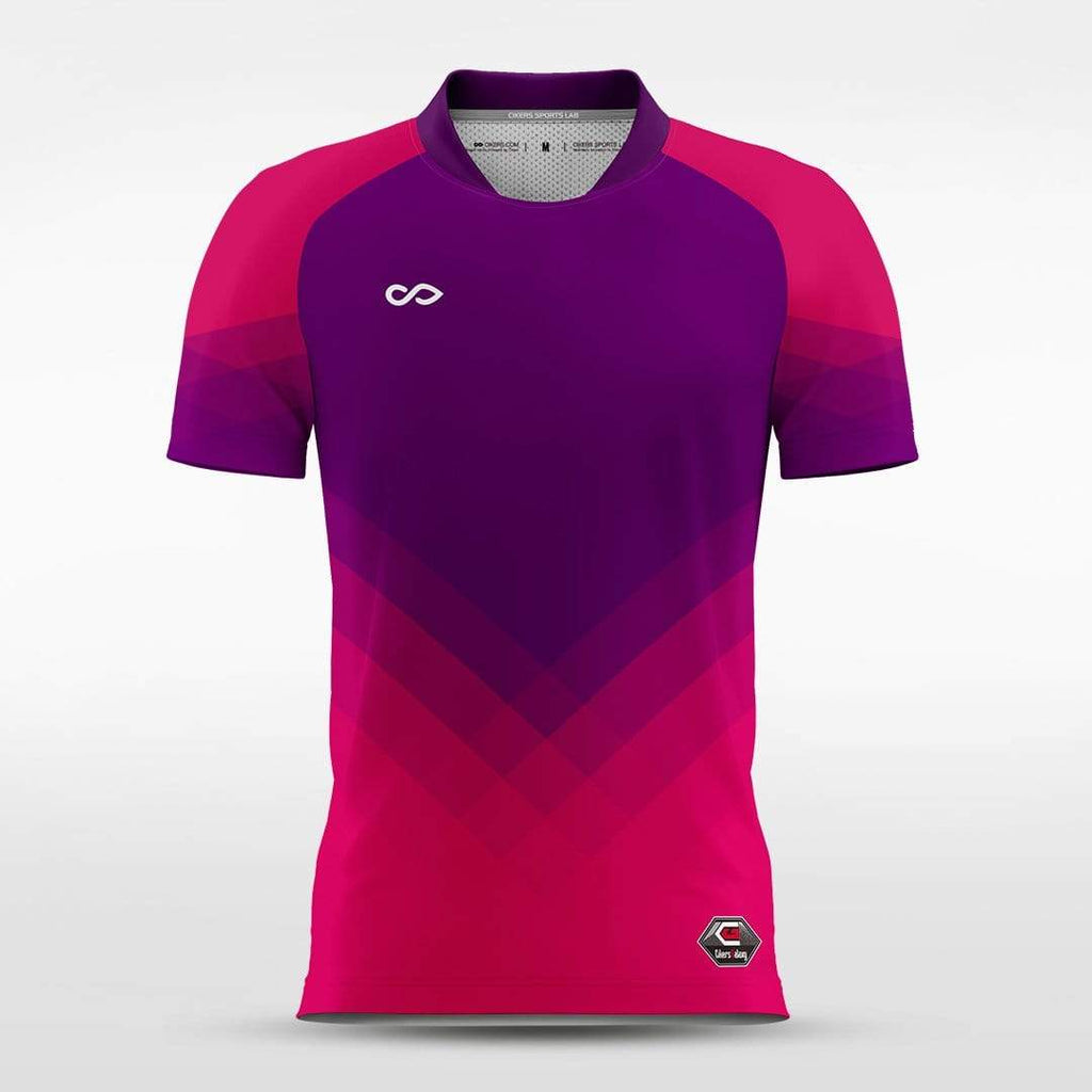 Purple Pink Sublimated Jersey Design