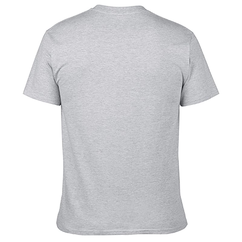 Sports Grey 170GSM Heavyweight T-Shirt Print Design 