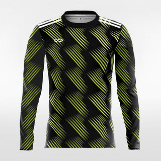 Retro Ⅱ - Customized Men's Sublimated Long Sleeve Soccer Jersey