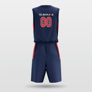 Custom Captain America Basketball Uniform