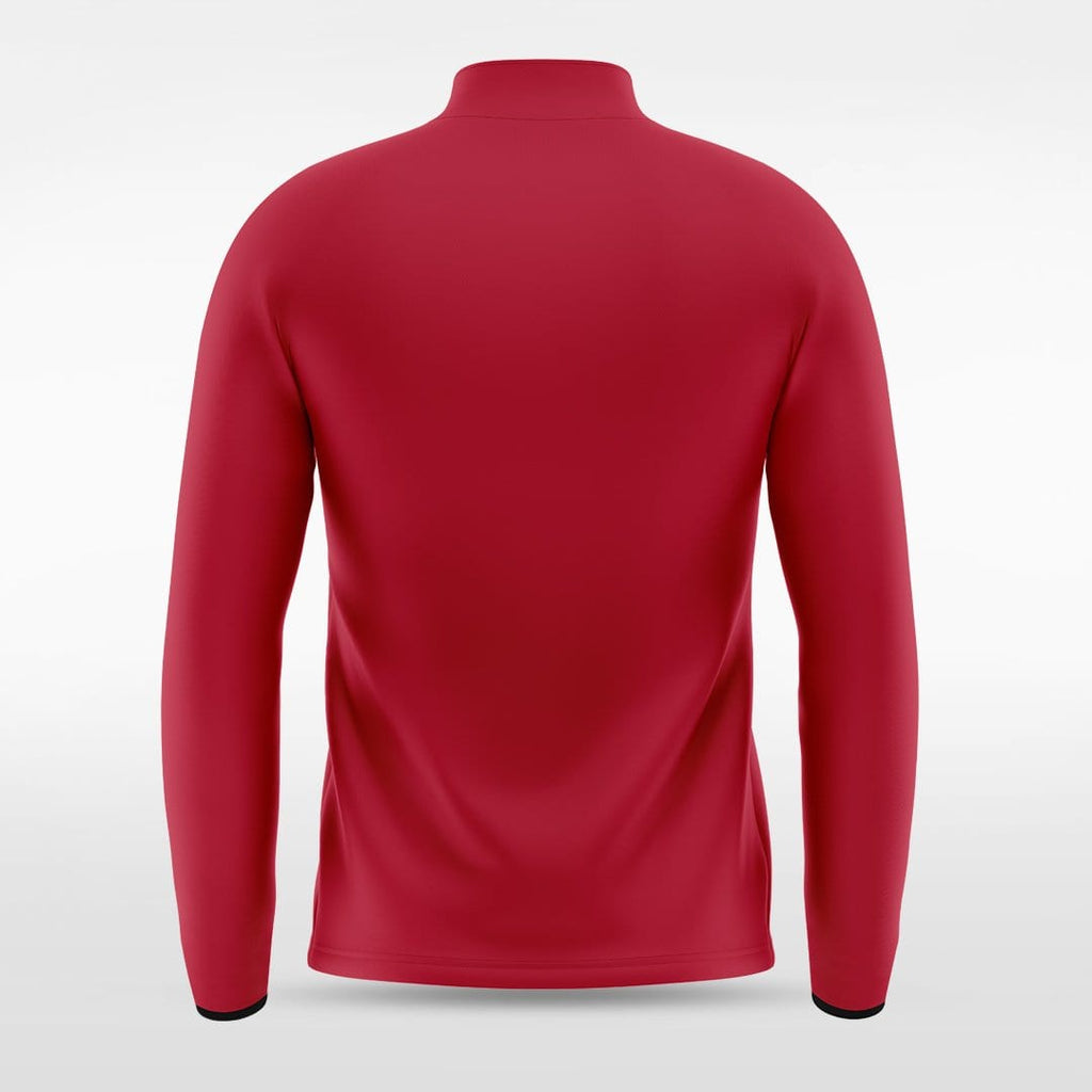 Red Embrace Thunder Customized Adult Jacket Design
