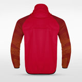 Red Embrace Orbit Sublimated Full-Zip Jacket