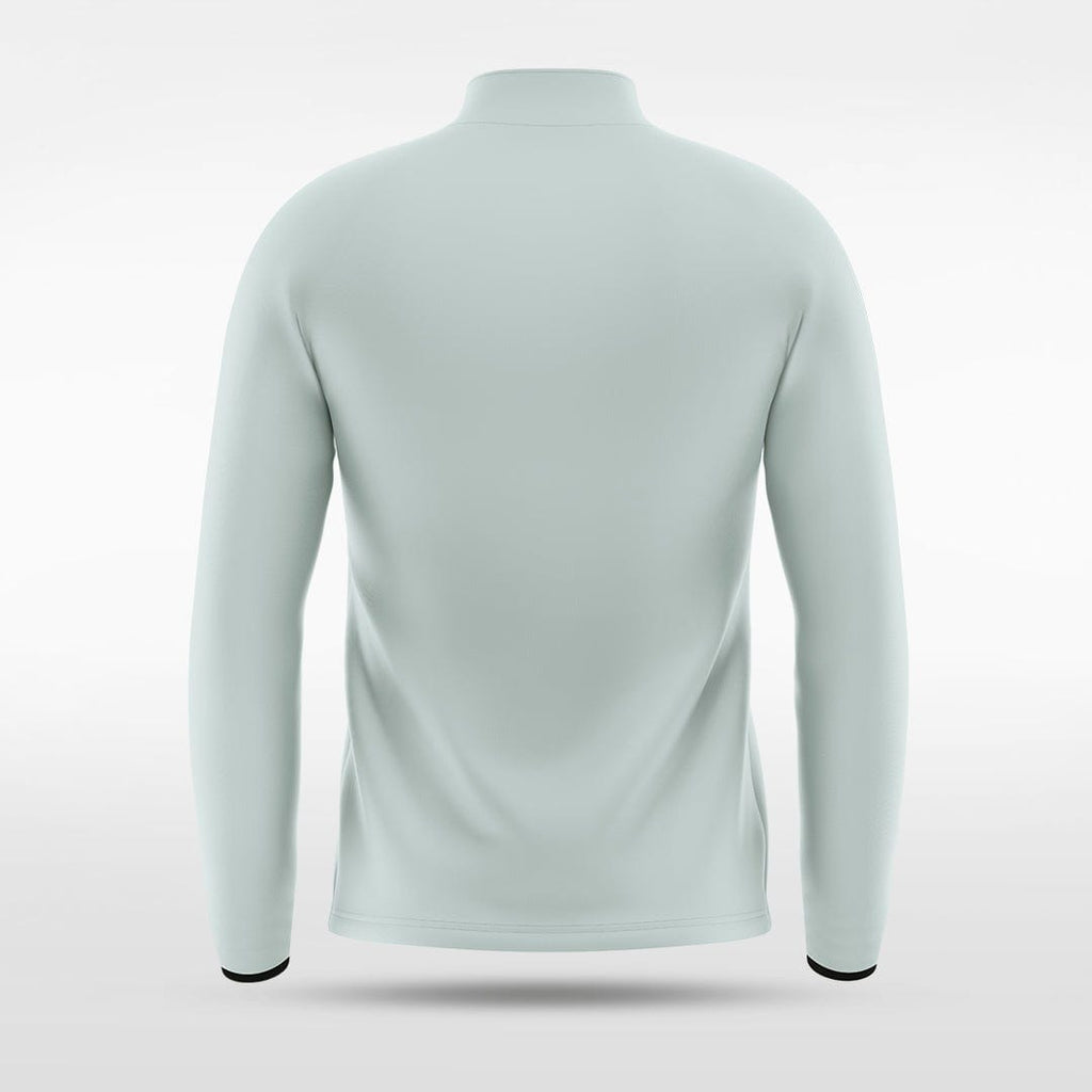 Grey Embrace Mirror Full-Zip Jacket Design