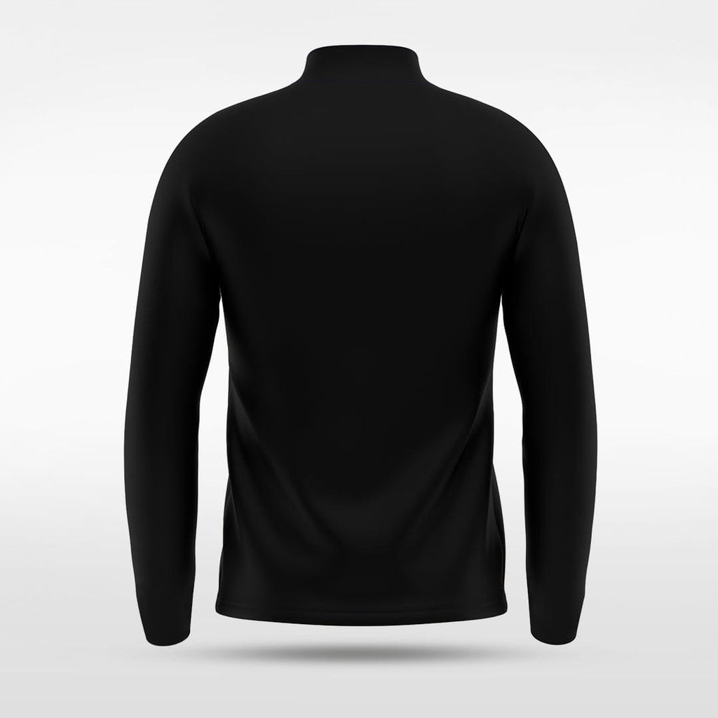 Black Embrace Mirror Full-Zip Jacket for Team