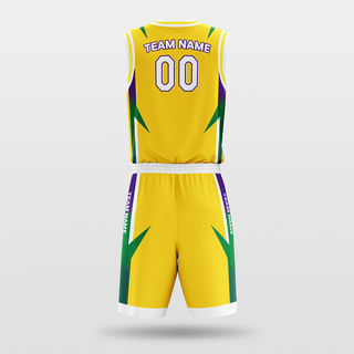 Yellow Armor Basketball Set for Team