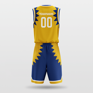 Custom Fire Basketball Uniform