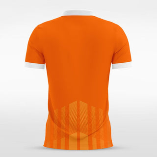 Orange Men's Team Soccer Jersey Design