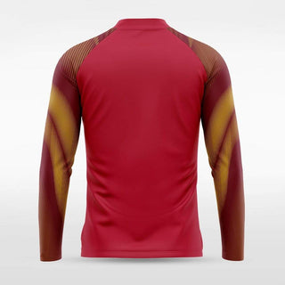 Red Embrace Aurora Custom 1/4 Zip Top