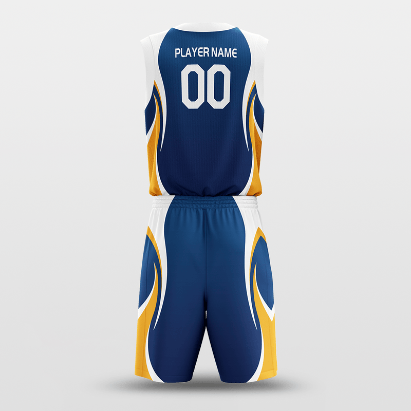 Thunder - Customized Sublimated Basketball Team Set Design-XTeamwear