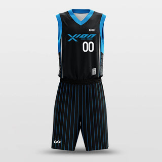 Black Basketball Jersey Set