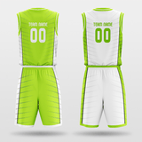 Fluorescent&White Custom Basketball Set
