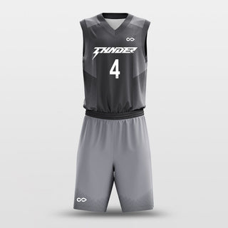 Black Basketball Uniforms Set