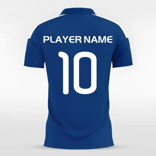 Blue Custom Soccer Uniform