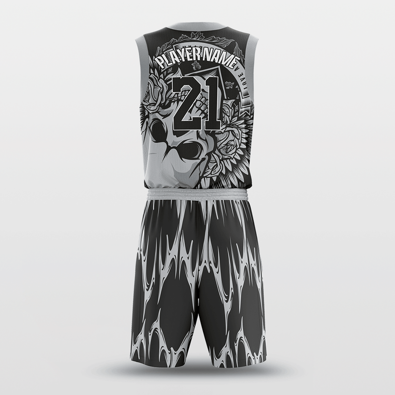 Donut - Custom Kid's Reversible Sublimated Basketball Set-XTeamwear