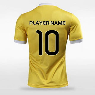 Yellow Custom Football Shirts