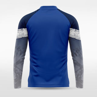 Blue Embrace Splash Men 1/4 Zip Jersey for Team