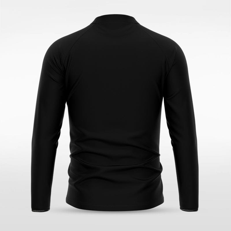 Black Historic Greek Customized Full-Zip Jacket Design