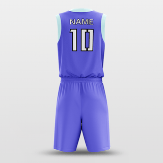 Purple Customized Classic2 Basketball Set