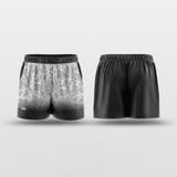 Black&White Custom Reversible Shorts