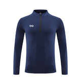 Youth 1/4 Zip Top for Wholesale Navy