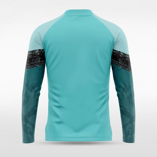 Mint Embrace Splash Sublimated 1/4 Zip Top