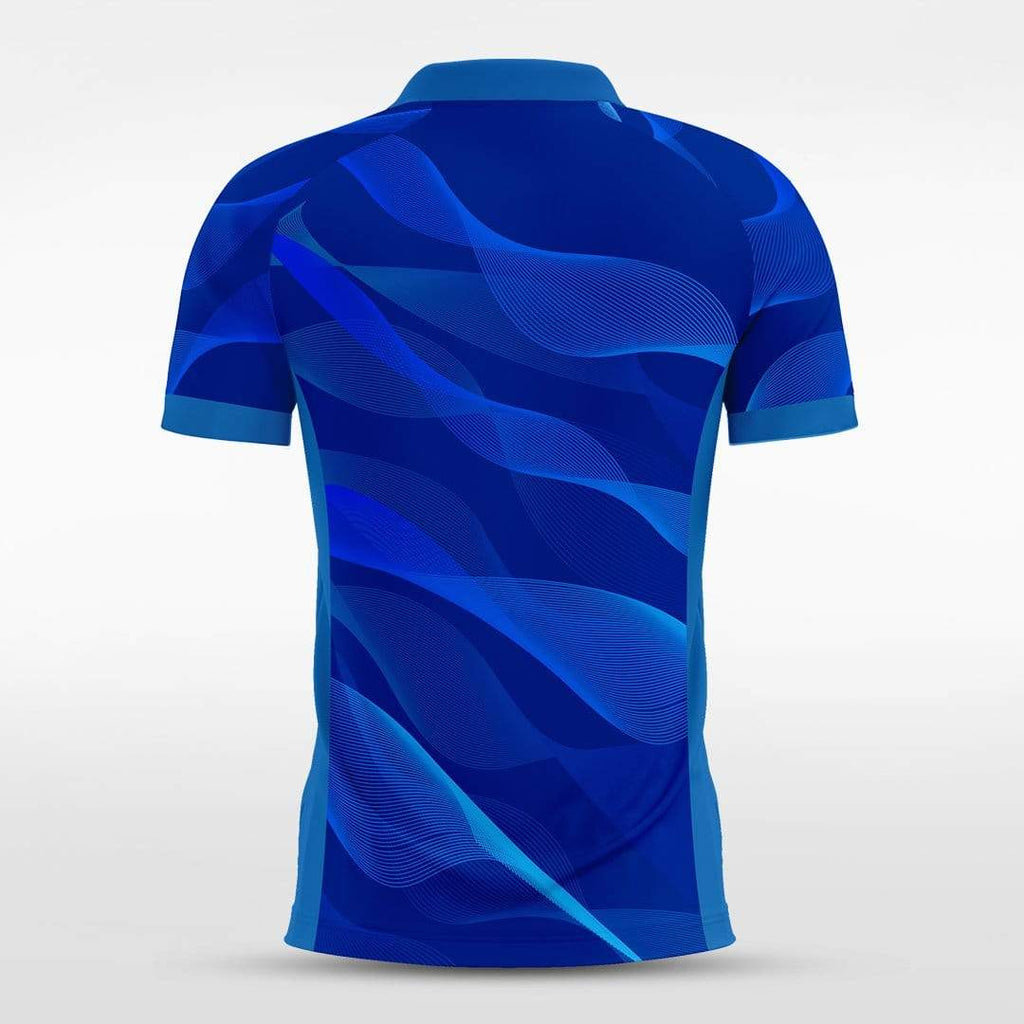Blue Custom Soccer Uniform