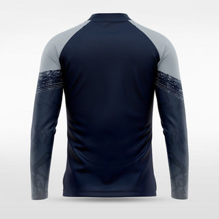 Navy Embrace Splash Men 1/4 Zip Jersey Design