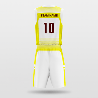 Classic10 Sublimated Basketball Set Yellow