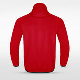 Red Historic Greek Sublimated Full-Zip Jacket