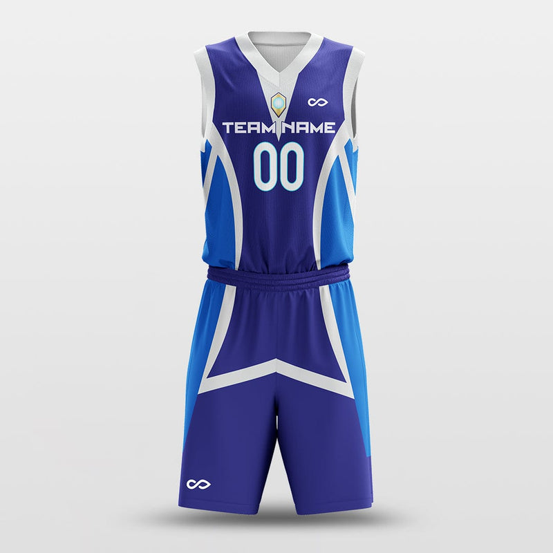 Light Blue White - Custom Basketball Jersey Design for Team-XTeamwear