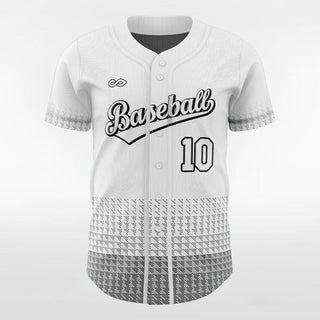 Gray Custom Baseball Jersey