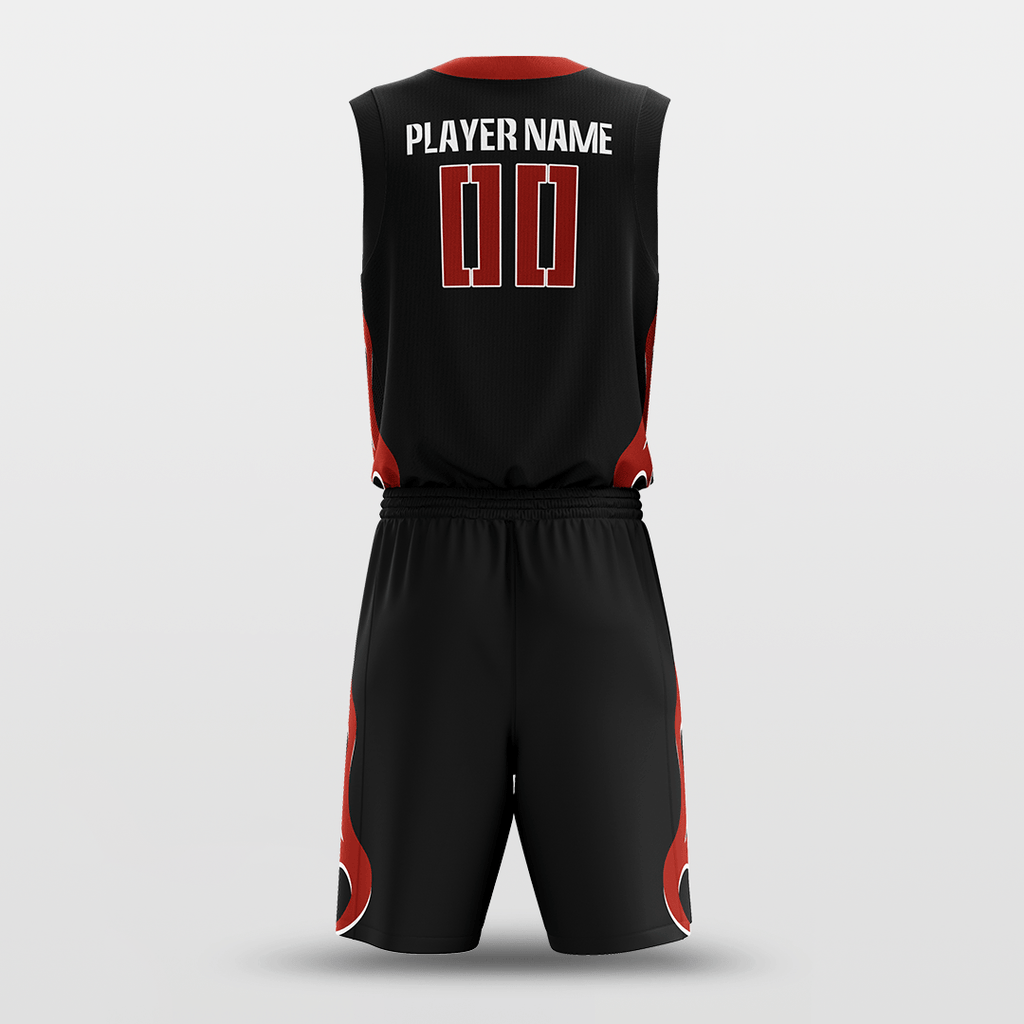 Black Custom Basketball Uniform