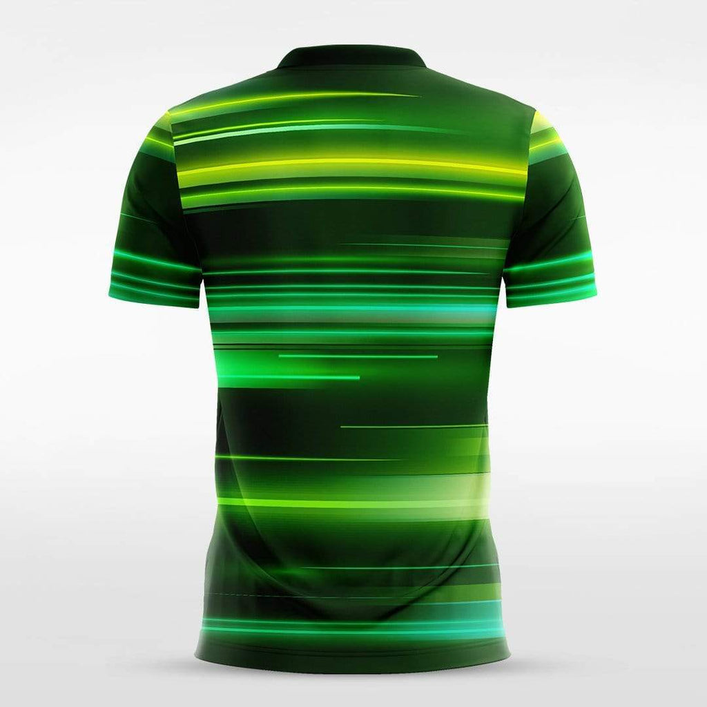 Green Men's Team Soccer Jersey Design