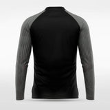 Black Embrace Orbit Men 1/4 Zip Jersey for Team