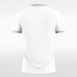 Men Sublimated Soccer Jerseys White