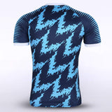 Red Spark Sublimated Shirts Design
