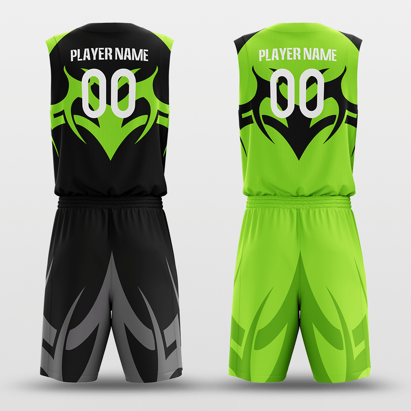 Bauhinia - Customized Kid's Sublimated Basketball Set Design-XTeamwear