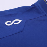 Blue Adult Stand Collar Polo