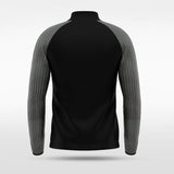 Black Embrace Orbit Full-Zip Jacket Design