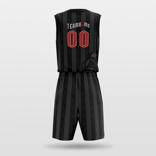 Bull Demon Sublimated Basketball Team Set black