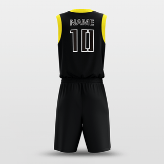 Black Customized Classic2 Basketball Set